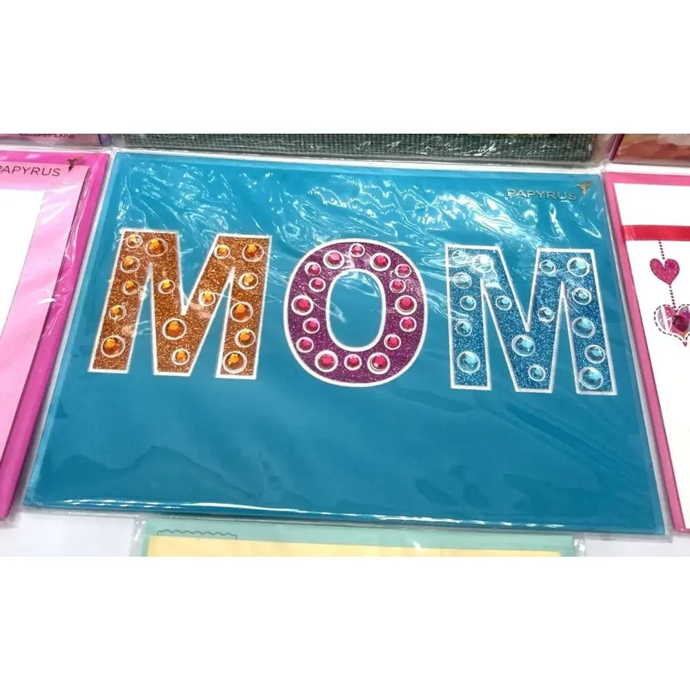 Lot of 7 Papyrus Mother's Day Cards, for Mom, Mommy to be, New Mom, Wife is Hot